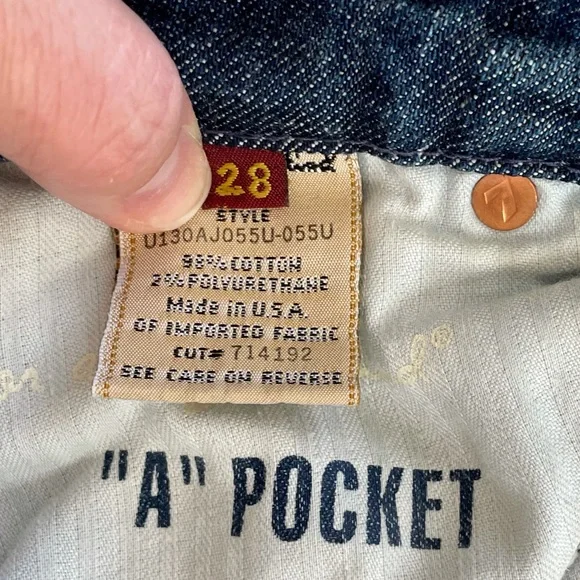 💚 7 For All Mankind A Pocket Flare Jeans Women’s 28 x 34 - Picture 6 of 6